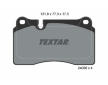 Souprava brzd, koutocova brzda TEXTAR 2409801-1215-01