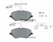 Souprava brzd, koutocova brzda TEXTAR 2413301-1295-00