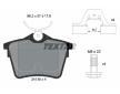 Souprava brzd, koutocova brzda TEXTAR 2413501-1296-00