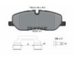 Souprava brzd, koutocova brzda TEXTAR 2419101-1345-01
