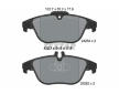 Souprava brzd, koutocova brzda TEXTAR 2425401-1155-00