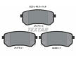 Souprava brzd, koutocova brzda TEXTAR 2427601-1472-00