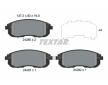 Souprava brzd, koutocova brzda TEXTAR 2428001-1566-00