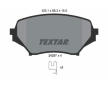 Souprava brzd, koutocova brzda TEXTAR 2429701-1756-00