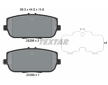 Souprava brzd, koutocova brzda TEXTAR 2429801-3382-00