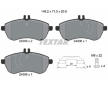 Souprava brzd, koutocova brzda TEXTAR 2430602-1596-00