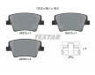 Souprava brzd, koutocova brzda TEXTAR 2431201-3475-00