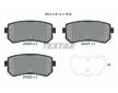 Souprava brzd, koutocova brzda TEXTAR 2432001-1568-00