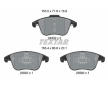 Souprava brzd, koutocova brzda TEXTAR 2433205-2686-00