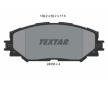 Souprava brzd, koutocova brzda TEXTAR 2433601-1993-00