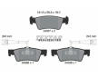 Souprava brzd, koutocova brzda TEXTAR 2436701-1219-00