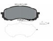 Souprava brzd, koutocova brzda TEXTAR 2437201-0819-00