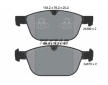 Souprava brzd, koutocova brzda TEXTAR 2439901-2841-00