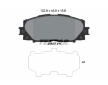 Souprava brzd, koutocova brzda TEXTAR 2445101-0772-00