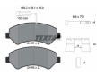 Souprava brzd, koutocova brzda TEXTAR 2446703-1167-00