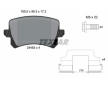 Souprava brzd, koutocova brzda TEXTAR 2448302-1407-00