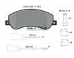 Souprava brzd, koutocova brzda TEXTAR 2448401-1519-00