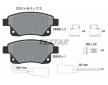 Souprava brzd, koutocova brzda TEXTAR 2448601-1520-00