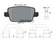 Souprava brzd, koutocova brzda TEXTAR 2453703-1593-00