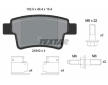 Souprava brzd, koutocova brzda TEXTAR 2454001-2021-00