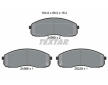 Souprava brzd, koutocova brzda TEXTAR 2456501-1469-00