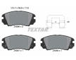 Souprava brzd, koutocova brzda TEXTAR 2458601-1339-00