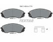 Souprava brzd, koutocova brzda TEXTAR 2459701-1645-00
