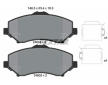 Souprava brzd, koutocova brzda TEXTAR 2460401-2788-00