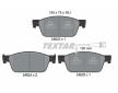 Souprava brzd, koutocova brzda TEXTAR 2462301-2303-00