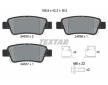 Souprava brzd, koutocova brzda TEXTAR 2463501-1625-00