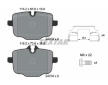 Souprava brzd, koutocova brzda TEXTAR 2470301-2539-00