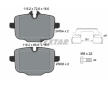 Souprava brzd, koutocova brzda TEXTAR 2470401-2886-00