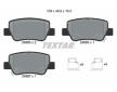 Souprava brzd, koutocova brzda TEXTAR 2488501-1952-00