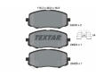 Souprava brzd, koutocova brzda TEXTAR 2491001-2049-00