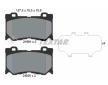 Souprava brzd, koutocova brzda TEXTAR 2499401-1991-00
