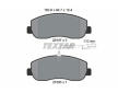 Souprava brzd, koutocova brzda TEXTAR 2514701-2286-00