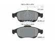 Souprava brzd, koutocova brzda TEXTAR 2518001-2301-00