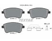 Souprava brzd, koutocova brzda TEXTAR 2518401-1339-00