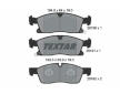 Souprava brzd, koutocova brzda TEXTAR 2519002-2722-00