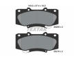 Souprava brzd, koutocova brzda TEXTAR 2520901-2226-00