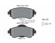 Souprava brzd, koutocova brzda TEXTAR 2522001-1115-00
