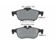 Souprava brzd, koutocova brzda TEXTAR 2526501-2331-00