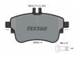 Souprava brzd, koutocova brzda TEXTAR 2532601-2416-00