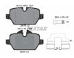 Souprava brzd, koutocova brzda TEXTAR 2547801-2940-00