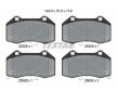 Souprava brzd, koutocova brzda TEXTAR 2552801-3159-00