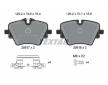 Souprava brzd, koutocova brzda TEXTAR 2561703-2744-00
