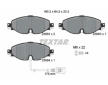Souprava brzd, koutocova brzda TEXTAR 2568301-1205-00