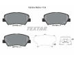 Souprava brzd, koutocova brzda TEXTAR 2570801-2905-00