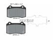 Souprava brzd, koutocova brzda TEXTAR 2574301-3138-00