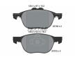 Souprava brzd, koutocova brzda TEXTAR 2574801-3260-00